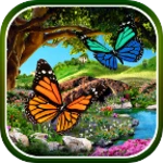 Logo of 3D Butterfly Live Wallpaper android Application 